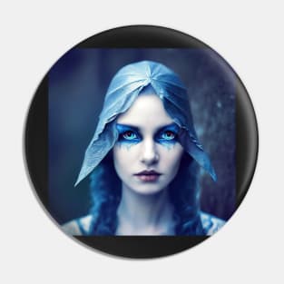 Estara Winterhold - Beautiful Gothic Elf Woman from Another World Pin