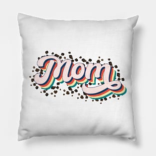 Mom Rainbow Minimalist Pillow