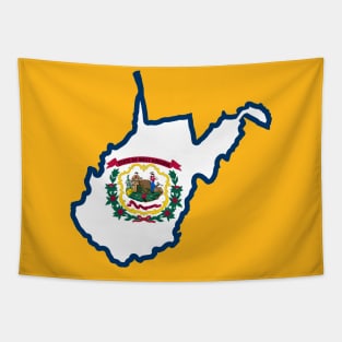 West Virginia Flag Tapestry