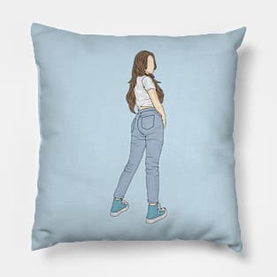 Vanilla blue Moon Collection Pillow