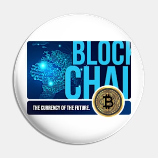 Blockchain global connection Pin