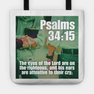 Psalms 34:15 Tote