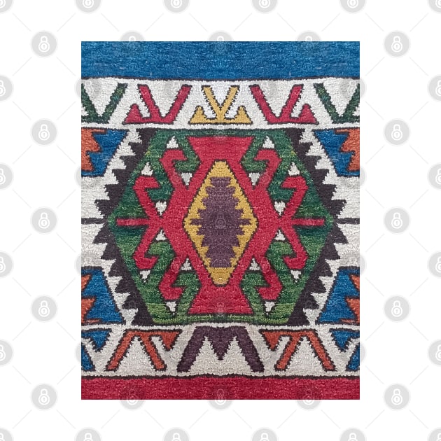 Turkish Kilim Textured Pattern by justrachna