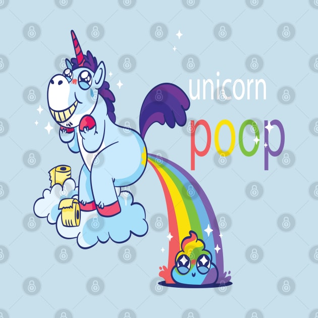 Unicorn Rainbow Poop Emoji Shirt Unicorn Lover Gift by NaniMc