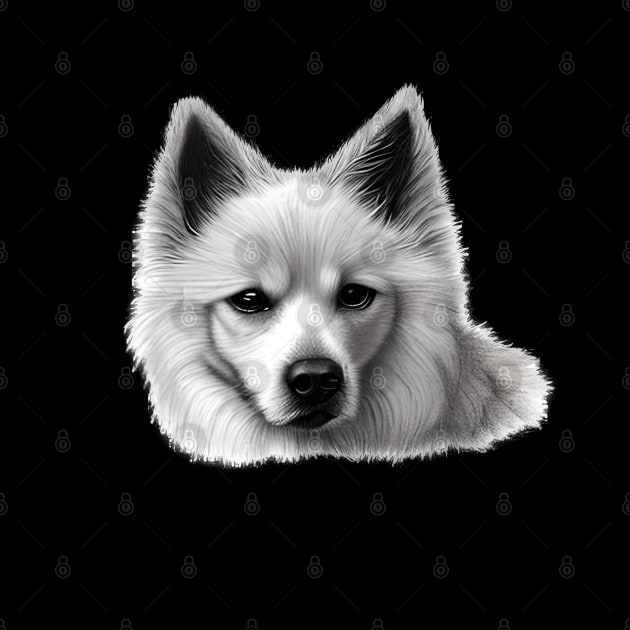 American Eskimo Dog by KayBee Gift Shop