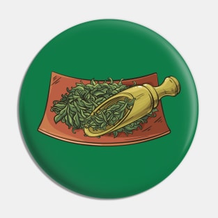 tea lover Pin