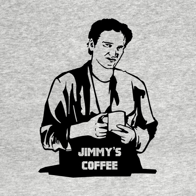 Disover Jimmy's Coffee Pulp Fiction - Pulp Fiction - T-Shirt