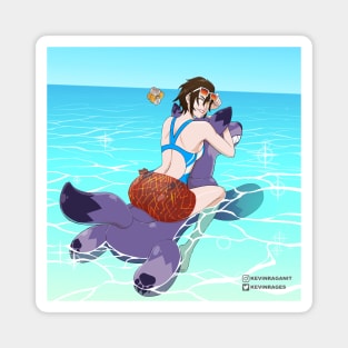 D2 Summer Ana Bray Magnet