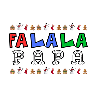 Joyful Typography: Fa La La Papa T-Shirt