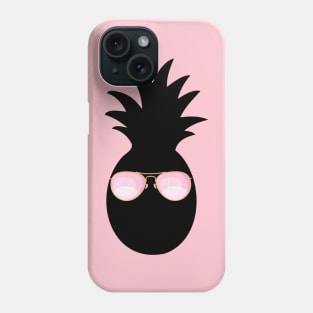 Pineapple man- pink sun glasses Phone Case