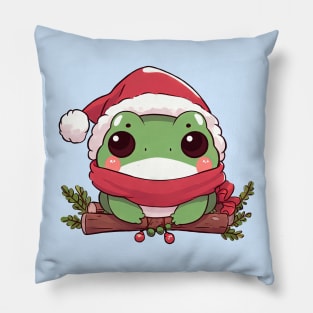 Cute Christmas Mini Frog Pillow