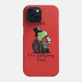 I'm judging you Phone Case