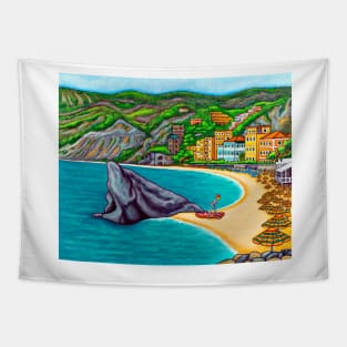 Colours of Monterosso Tapestry