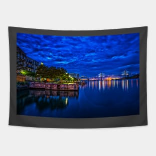 Old Savannah Wharf Tapestry