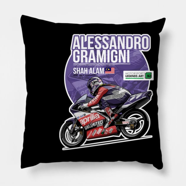 Alessandro Gramigni 1992 Shah Alam Pillow by lavonneroberson