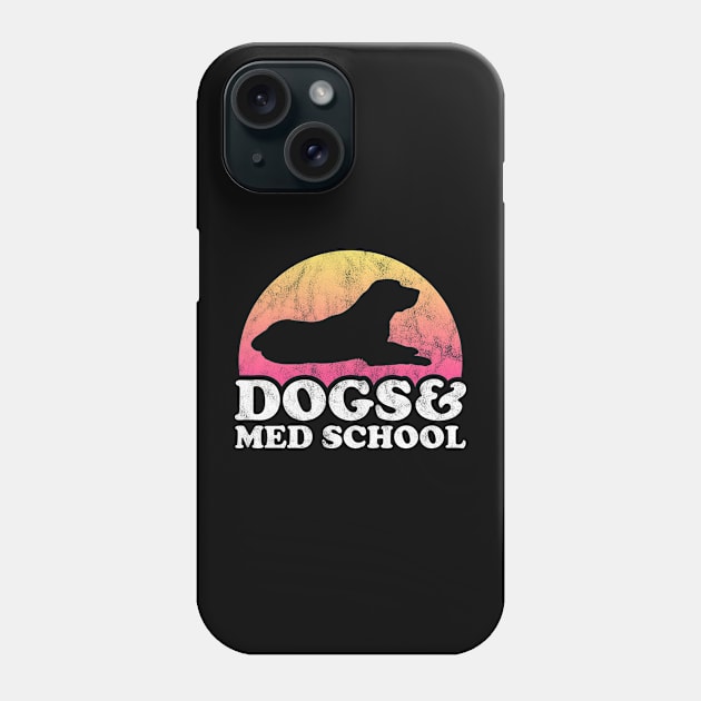 Dogs and Med School Gift Phone Case by JKFDesigns