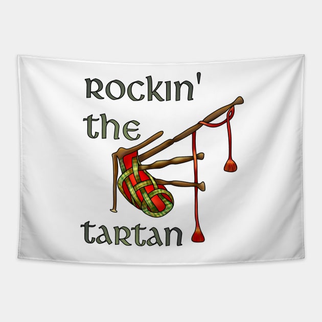 Rockin the Tartan Tapestry by KnotYourWorld4