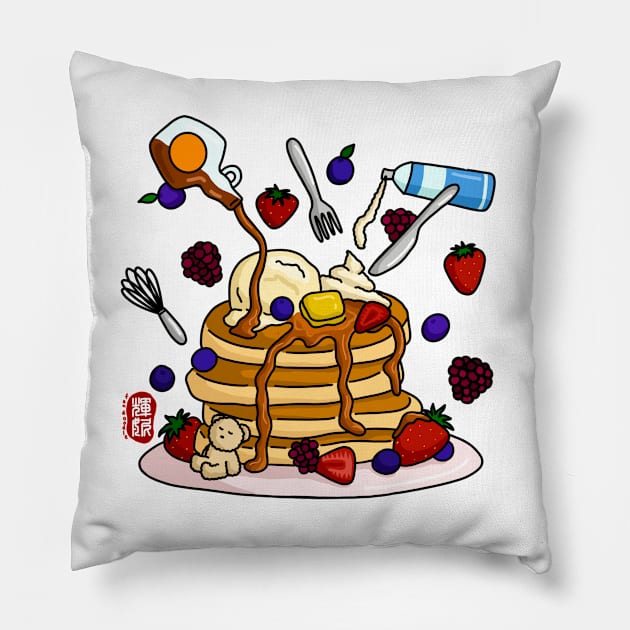 Pancake Pillow by Fan Doodle