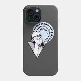 Paulo Freire Phone Case