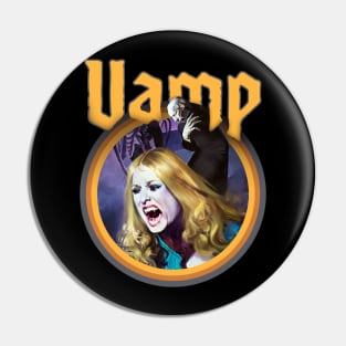 70s vintage vamp Pin