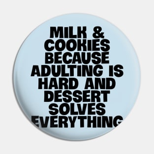 Milk and cookies Pin