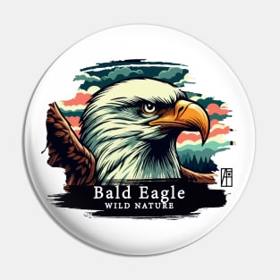 Bald Eagle - WILD NATURE - BALD EAGLE -2 Pin