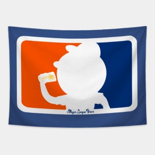 Mr Met Major League Brews Tapestry