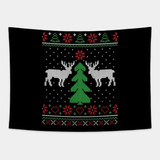 Ugly Christmas Sweater Tapestry