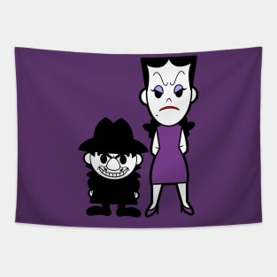 Boris and Natasha Rocky and Bullwinkle Tapestry