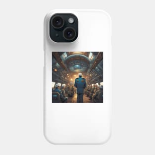 Pensioners as commercial aircrew Phone Case