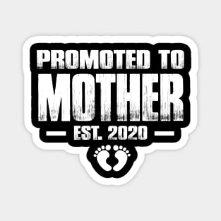 Promoted to Mother 2020 Funny Mother's Day Gift Ideas For New Mom Magnet