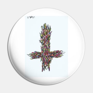 Awoken Cross Pin