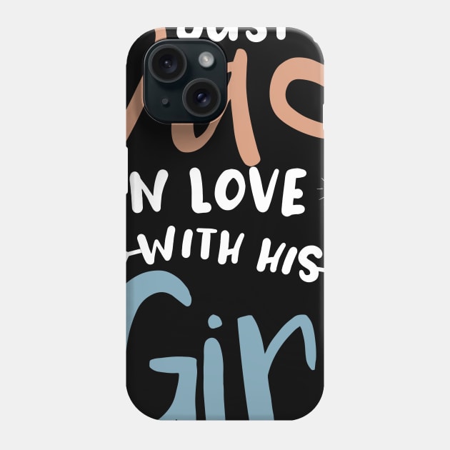 just a dad in love with his girl Phone Case by farroukbouhali