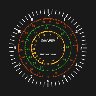 Radio Vogue Tuning Dial Design T-Shirt