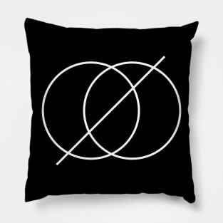 geometric circles Pillow