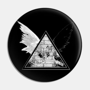 Winged Pyramid Pin