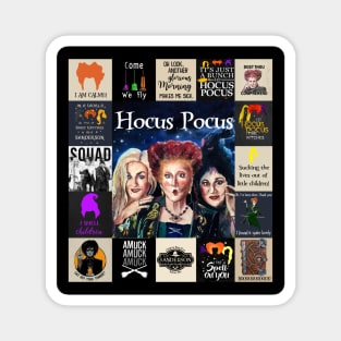 Hocus Pocus I Smell Children I Put A Spell On Magnet