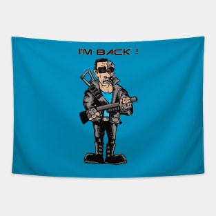 I'm Back! Terminator Tapestry