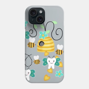 Butterfly and Bee Dental Phone Case