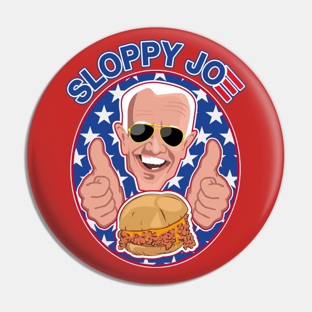 Sloppy Joe Biden Pin by BOEC Gear