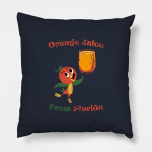 Orange Juice From Florida Pillow