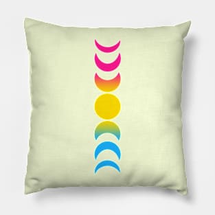 Moon Phases Pride (Pan) Pillow