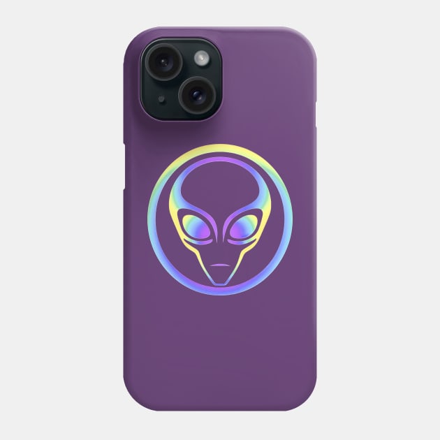 Alien Head Alternate Phone Case by wumples