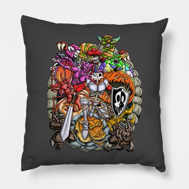 Sir Daniel Adventures Pillow by WarioPunk