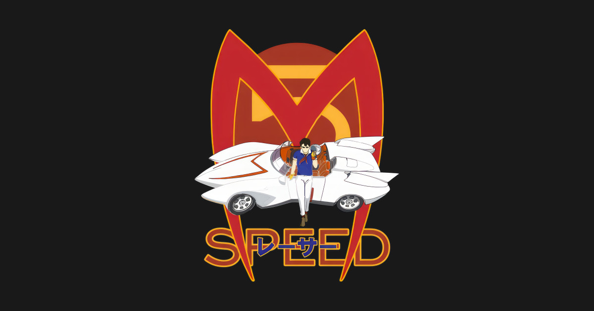 Mach 5 Speed Racer Japanese - Speed Racer - T-Shirt | TeePublic