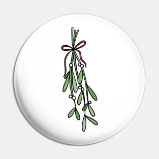 Mistletoe Pin