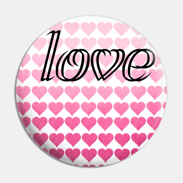 Love Hearts Pin by KimLeex