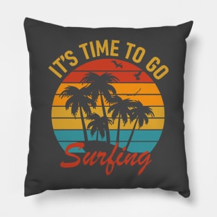 To go surfing Pillow