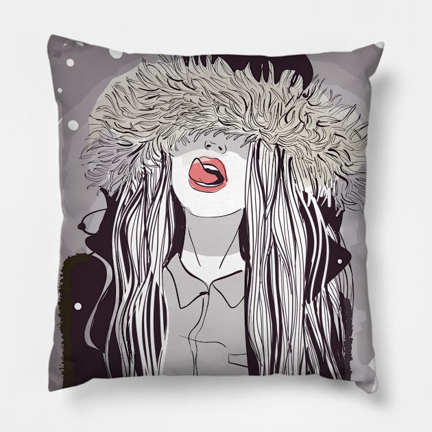 Taste of winter Pillow by EveFarb