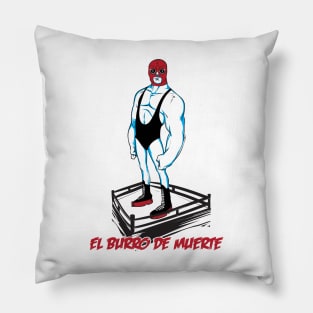 El Burro De Muerte Pillow